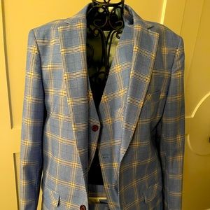 Boys plaid Suit